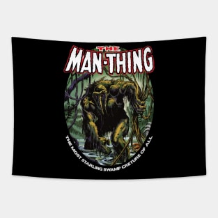 HORROR MAN-THING 1974 Tapestry