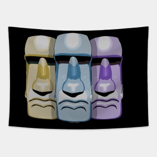 Easter Island Pop tee Tapestry