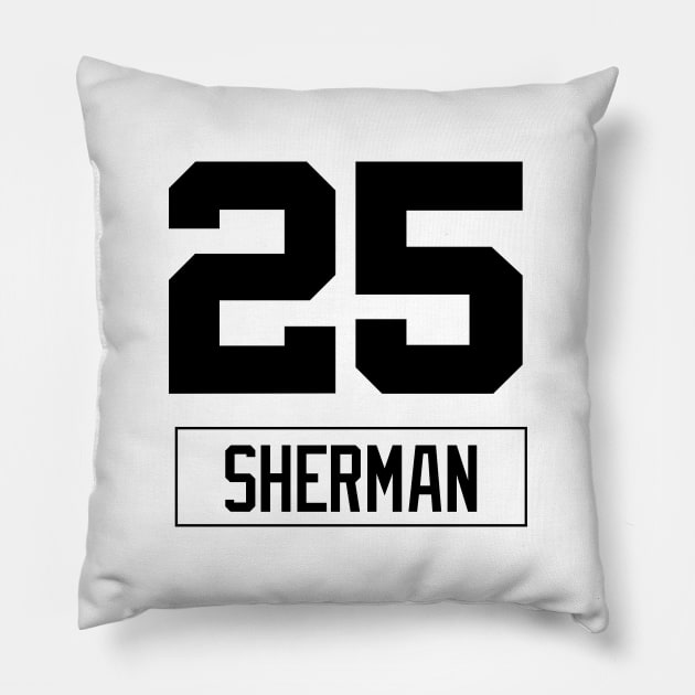 Richard Sherman Number Pillow by Cabello's