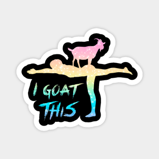 I Goat This Yoga Pose Meditation Balance Goats Magnet