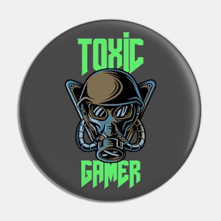 Toxic Gamer Nuclear Apocalypse Pin