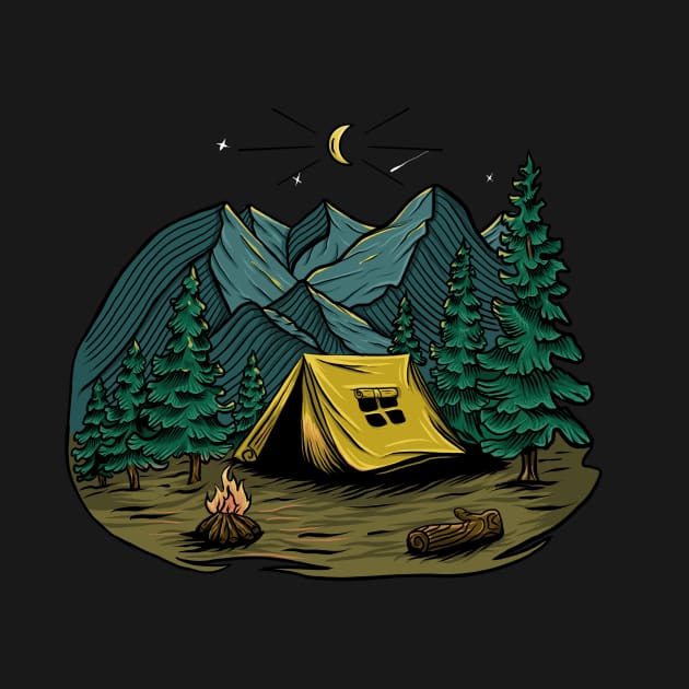 CAMPING by Arjanaproject