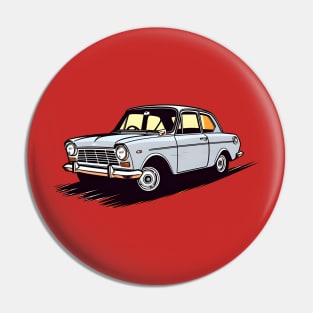 Vintage Car Designs Pin