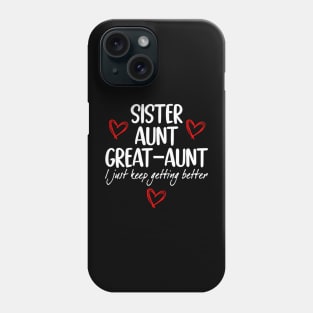 Mother's Day  from Grandkids Sister Aunt Great Aunt Phone Case