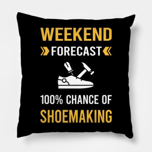 Weekend Forecast Shoemaking Shoemaker Shoe Making Shoes Pillow