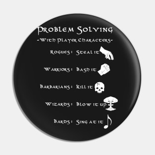 Problem Solving with Player Characters Pin