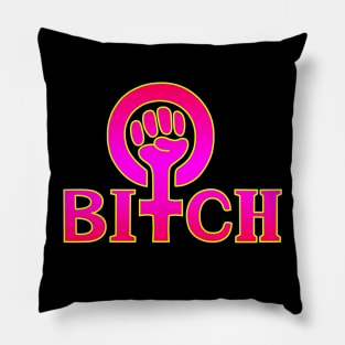 Bitch Hawt Pink Pillow