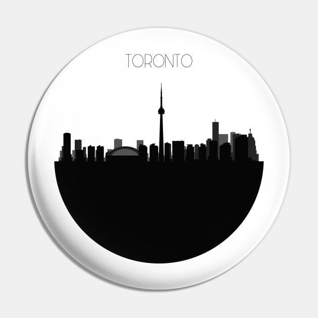 Toronto Skyline Pin by inspirowl