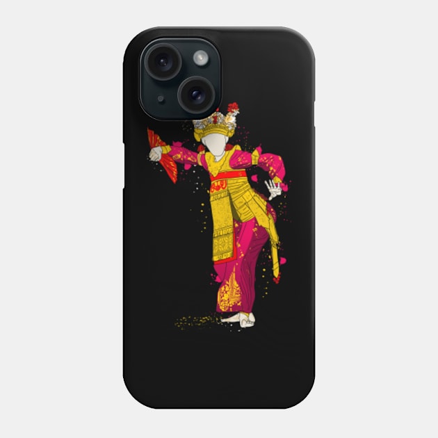 bali dance Phone Case by small alley co