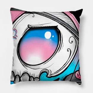 Libra skull Pillow