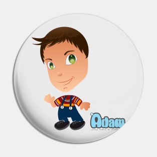 "Adam" - Little People of Technopolis Pin