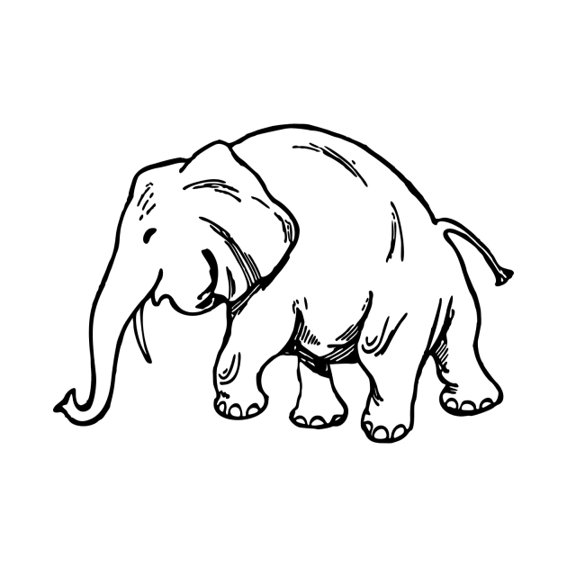 Elephant by linesdesigns