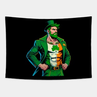 Irish Gritty 80's Comic Book Superhero Tapestry