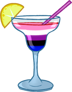 Genderfluid cocktail #5 Magnet