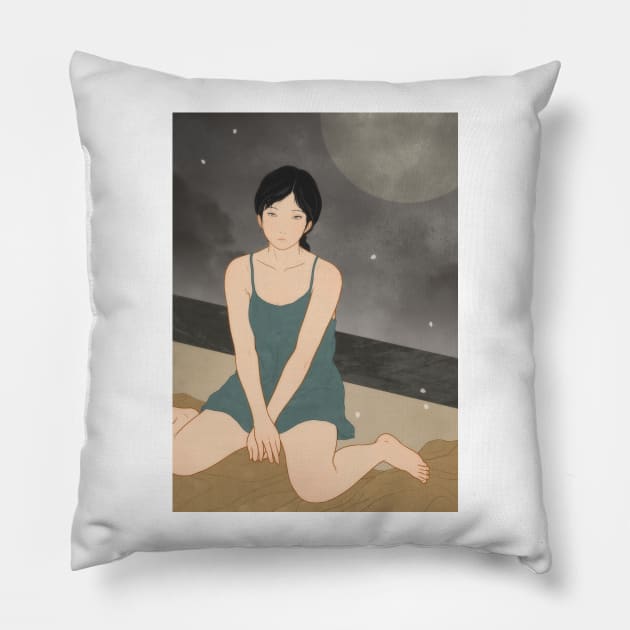 Haru no yoi Pillow by saitmy