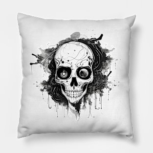 beautiful skull Pillow