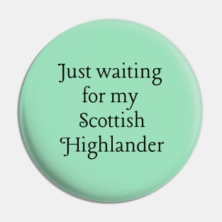 Scottish Highlander Pin