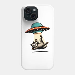 UFO Cat Abduction Phone Case