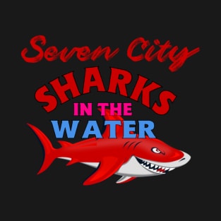 Virginia Beach Mako Sharks In The Water T-Shirt