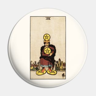 FOUR OF PENTACLES Pin