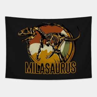 Milasaurus Mila Dinosaur T-Rex Tapestry