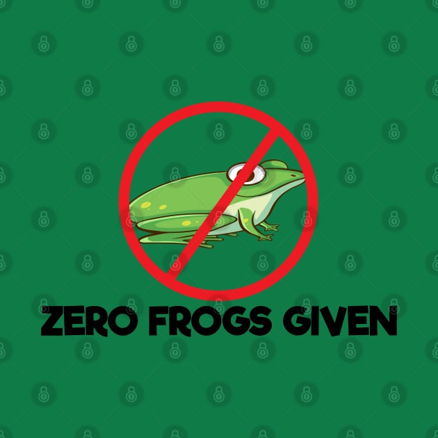 Zero Frogs Given by ArtisticRaccoon