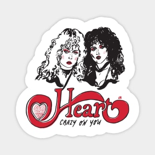 Heart - Crazy On You Magnet