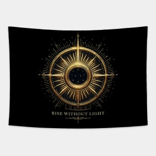 Rise without ligth quote-For rpg gamers Tapestry