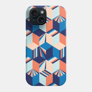 Retro Colorful Cubes Phone Case