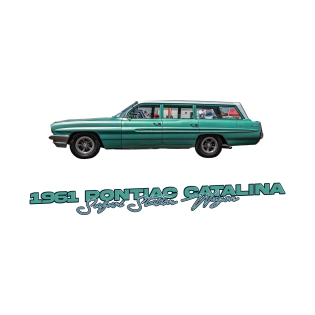 1961 Pontiac Catalina Safari Station Wagon by Gestalt Imagery