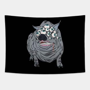 Bloodborne maneater boar Tapestry