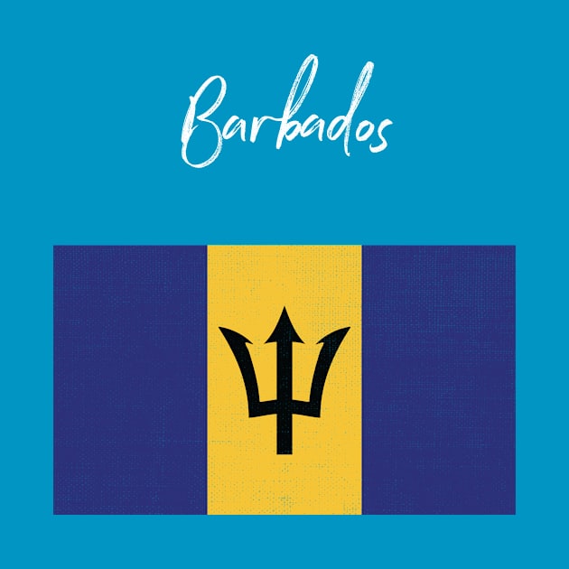 Barbados Flag by phenomad