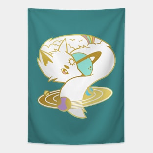 Sun Fox Tapestry