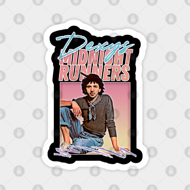 Dexys Midnight Runners / 80s Retro Fan Design Magnet by DankFutura