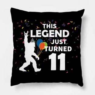 This legend just turned 11 a great birthday gift idea Pillow