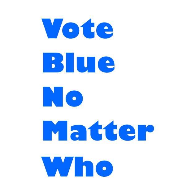 Vote Blue by traditionation