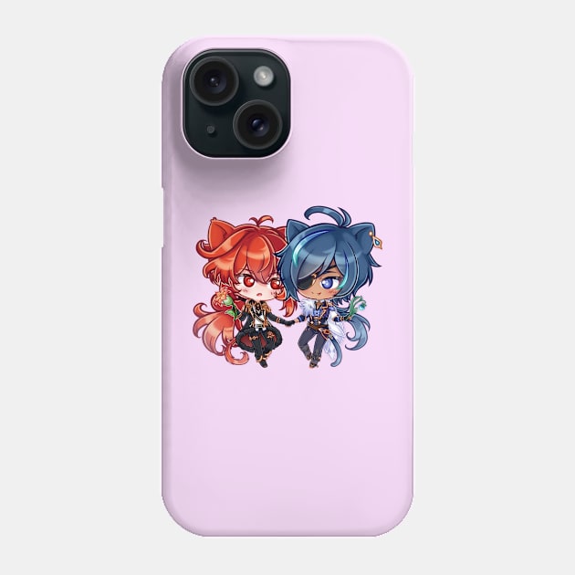 Chibi KaeLuc Phone Case by HellaKumii