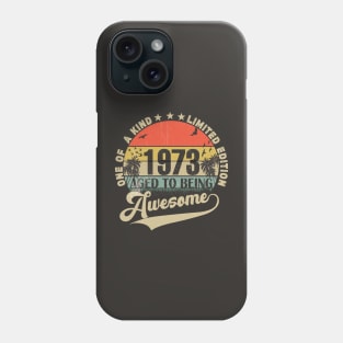 Vintage Year 1973 Phone Case