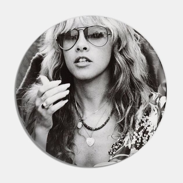 Stevie Nicks // Is My Fairy Godmother Pin by OcaSign