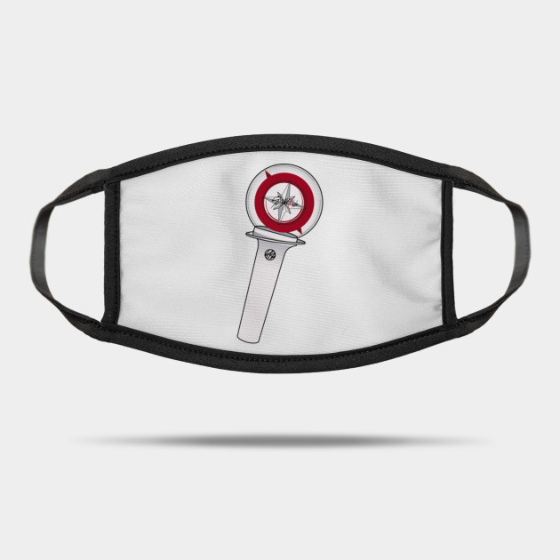 Kpop Stray Kids Lightstick Nachimbong White Stray Kids Mask Teepublic