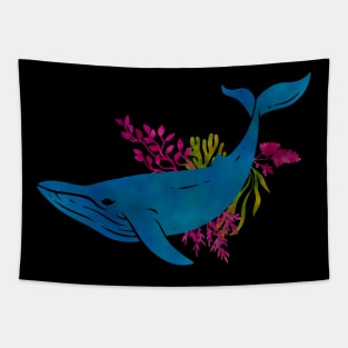 Ocean Spirit Whale Tapestry