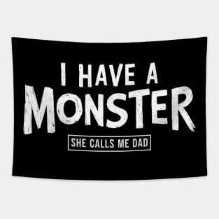 Funny First Father's Day 2024 Gift For Dad From Daughter New Dad Tapestry