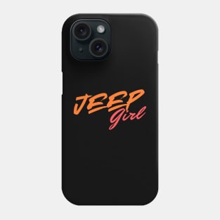 Simple Jeep Girls Phone Case