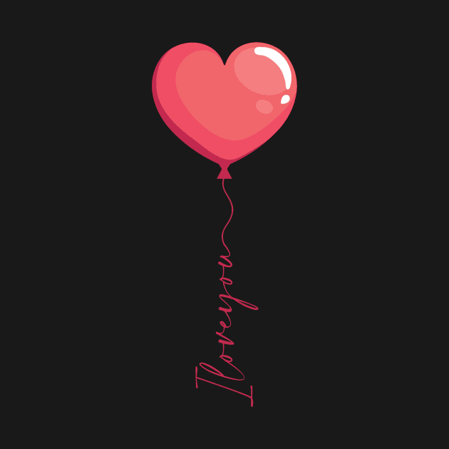 Iloveyou balloon by Ritvik Takkar