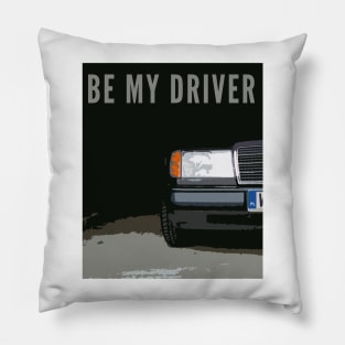 W124 Mercedes E-Class Pillow