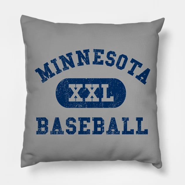 Minnesota Baseball III Pillow by sportlocalshirts