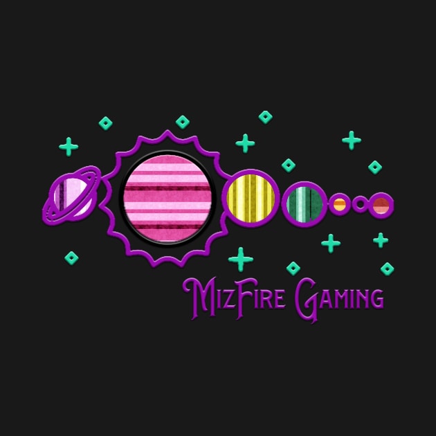 MizFire Gaming Official Shirt by mizfiregaming@gmail.com