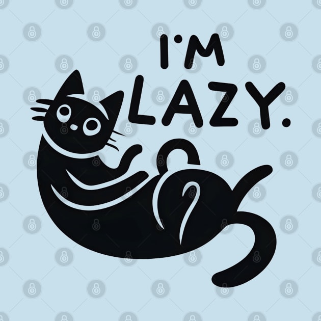 Lazy cat by NomiCrafts