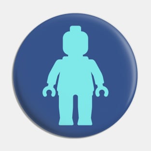 Minifig [Large Light Blue], Customize My Minifig Pin