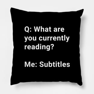 subtitles Pillow